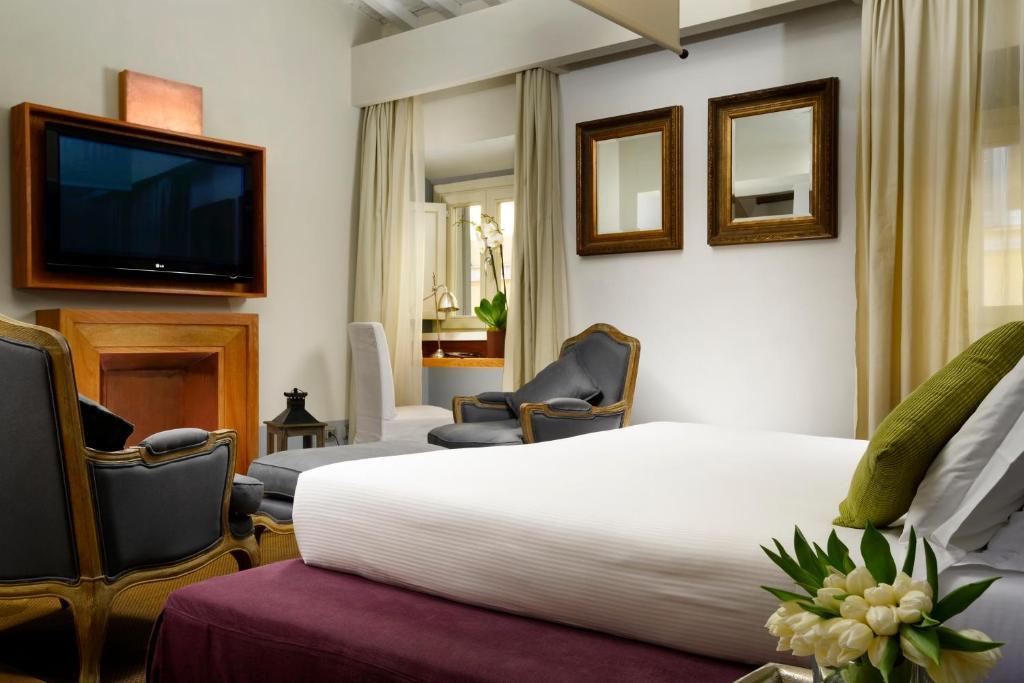 Mario De' Fiori 37 Hotel Rom Værelse billede